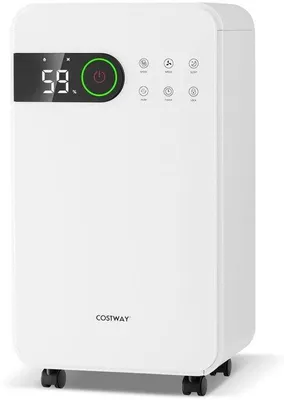 Image de Déshumidificateur d'air de 15 litres par jour, avec mode nuit, écran LED et verrouillage enfant