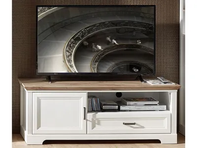 Zdjęcie produktu dla TV-Board >Jasmin< in Pinie-Hell - 143x54x51cm (BxHxT)