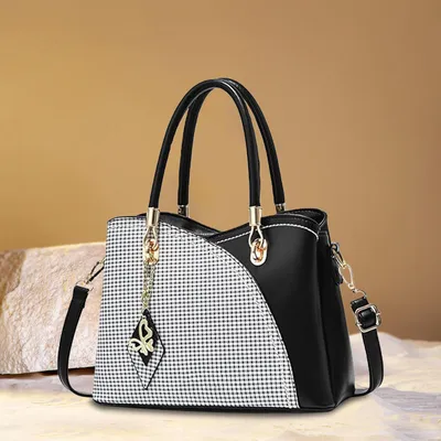 Produktbild von STILVORA Schultertasche Leder Tasche Shopper Damen Handtaschen Umhängetasche