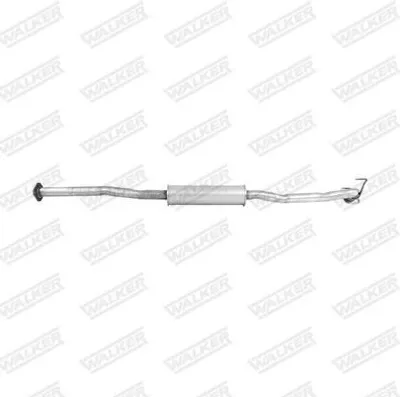 Produktbild von WALKER 22942 Mittelschalldämpfer Schalldämpfer für NISSAN X-TRAIL (T30)
