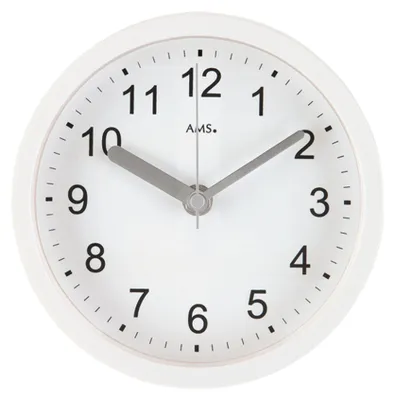 Produktbild von AMS Funk-Wanduhr, Funkwerk, D16x5cm, 5927