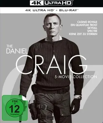 Produktbild von The Daniel Craig 5-Movie-Collection (James Bond) - 4K UHD