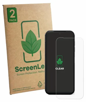 Produktbild von 2x ScreenLeaf Schutzfolie für Fairphone 5 Displayschutz Display Schutz Folie Klar Transparent