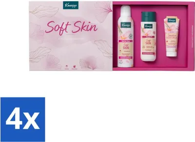 Immagine prodotto di Kneipp - Set regalo Collezione Pelle Morbida - Doccia schiuma - Confezione valore - 4 pezzi