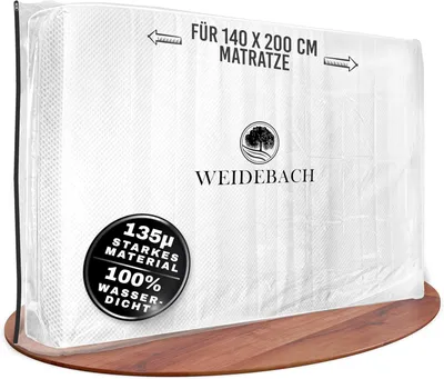 Produktbild von TWINBED Matratzenhuelle Twinbett mit Reissverschluss & Tasche