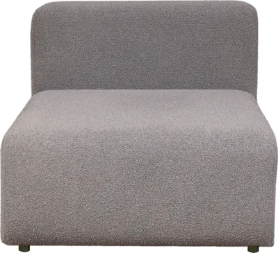 Produktbild von Sofa-Modul ‘Suldal’ Sitzelement  Mittelteil 110 x 83 x 68 cm Webstoff Grau