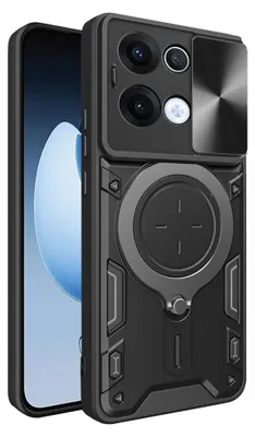 Produktbild von Techsuit - CamGuard Pro Hülle für Oppo Reno13 - schwarz