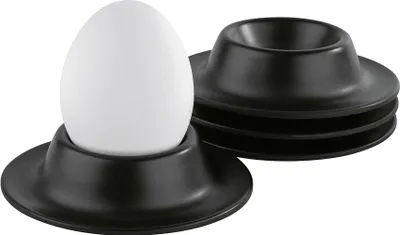 Zdjęcie produktu dla APS 83849 APS Eierbecher, aus Melamin, schwarz, 4er Set