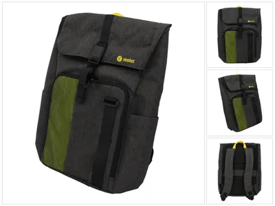 Immagine prodotto di Ninebot by Segway ON-2320 Commuter Laptop Backpack Zaino da viaggio 43 x 29 x 14 cm ( 3802-514 ) Grigio scuro / Giallo