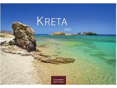 Produktbild von Kreta Kalender 2027 - Wandkalender | Fotokalender Griechenland 24x35cm - . mit 12 atemberaubenden Fotos von Kreta.