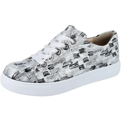 Produktbild von FINN COMFORT Elpaso Damen Schnürschuhe grau Glattleder - Größe: UK 4