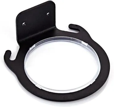 Image de Porte-douche - Support mural - Rangement de salle de bain - Acier robuste - 15 x 13 x 6 cm