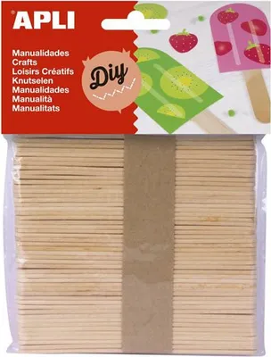 Image de Nanobois 114 x 10 x 2 mm - naturel 50 pcs