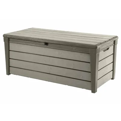 Produktbild von Keter Garten-Aufbewahrungsbox Brushwood 455 L Taupe