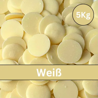 Produktbild von Fettglasur Weiß 5 Kg