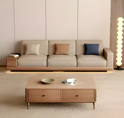Obrázek produktu pro Moderní designová třímístná pohovka – pohodlí a styl do obývacího pokoje