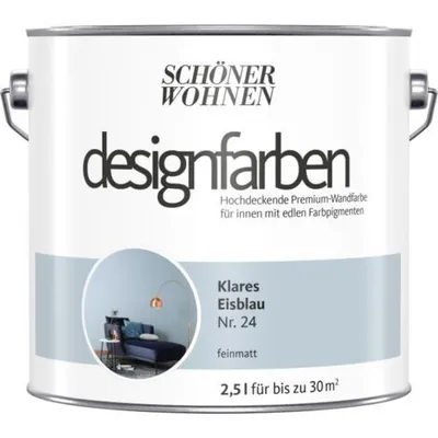 Produktbild von Schöner Wohnen Designfarbe Klares Eisblau 2,5 Liter
