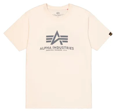 Produktbild von Alpha Industries Basic T-Shirt T-Shirt für Herren Jet Stream White