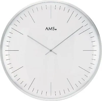 Zdjęcie produktu dla Zegar ścienny nowoczesny Średnica obudowy 40 cm - AMS Model: 9540