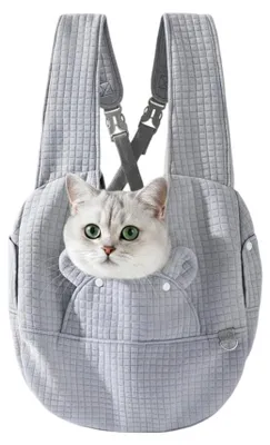 Hunderucksack, atmungsaktive Tragetasche für Welpen und Katzen