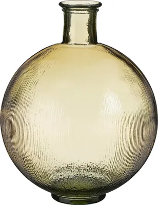 Image de Mica Decorations Vase Firenza - 34x34x42 cm - Verre - Marron