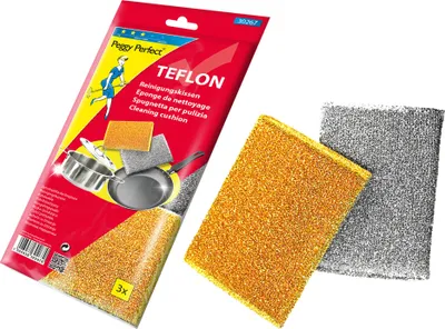 Produktbild von Peggy Perfect Reinigungskissen gold/silber 3er Pack