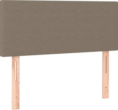 Produktbild von vidaXL Kopfteil Taupe 80x5x78/88 cm Stoff