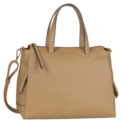 Produktbild von Gabor bags Jenny Damen Shopper Umhängetasche Reißverschluss Mittelgroß Braun