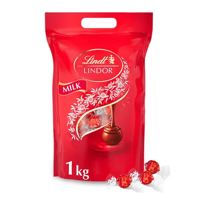 Obrázek produktu pro LINDT Lindor Pralinky Mléčná Čokoláda 1000 g