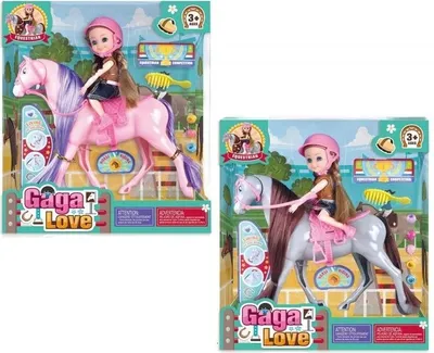 Immagine prodotto di Bambola a cavallo con accessori MIX