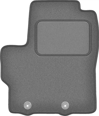 Immagine prodotto di Tappetino in velluto grafite per il lato conducente, adatto per Toyota Yaris Cross (2020-, crossover) – con fissaggi – perfettamente su misura