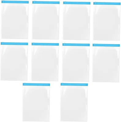 Produktbild von PolkaHome® 10 Vakuumbeutel für Kleidung, 50 x 35 cm, wiederverwendbar, platzsparend, für Reisen, Rucksack