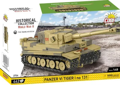Obrázek produktu pro COBI Stavebnice Panzer VI Tiger I č. 131 – model tanku