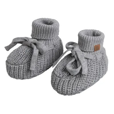 Image de Baby's Only Booties teddyfutter Soul grau - 3-6 Monate Grau