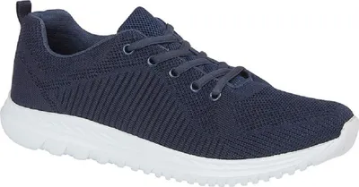Produktbild von Dek - Herren/Damen Uni Sneaker "Freeway", Memory-Schaum DF1949 (36 EU) (Marineblau)