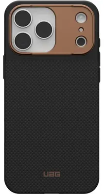 Imagen del producto de Urban Armor Gear 114554113985, funda, Apple, iPhone 17 Pro Max, 17,5 cm (6.9"), gris grafito, color bronce