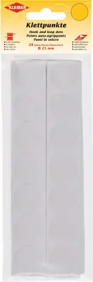 Zdjęcie produktu dla KLEIBER  81904 KLEIBER Klettpunkte, Durchmesser: 25 mm, weiß