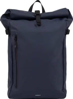 Produktbild von Sandqvist Stream Slim Rolltop - Rucksack M 14" 60 cm (navy)