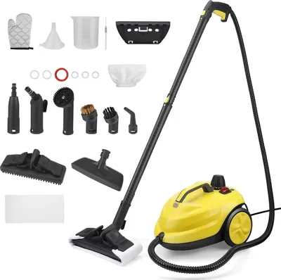 Obrázek produktu pro Parní čistič – vysokotlaký model – 220 V EU – 2000 W – až 320 °C – 2 l nádrž na vodu – přenosný – bílý
