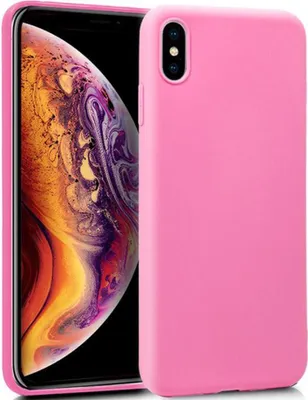 Produktbild von Hülle aus Silikon für Apple iPhone XS Max in Rosa
