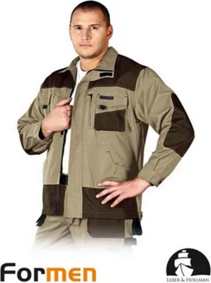 Produktbild von Arbeitsjacke beige/braun in versch. Größen L