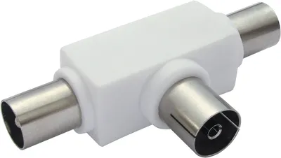 Produktbild von Schwaiger ASV25 532, Kabelsplitter, Weiß, Kunststoff