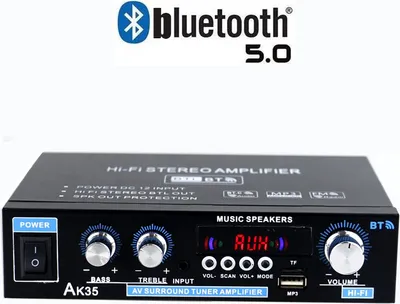 Produktbild von Bluetooth Stereo Audio FM HiFi Verstärker 600W Digitalverstärker 12V/220V 2CH DE 600W 220V (EU-Stecker enthalten)
