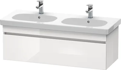 Produktbild von Waschtischunterbau DURASTYLE 453x1150x398mm nussbaum natur/weiß matt nussbaum natur/weiß matt