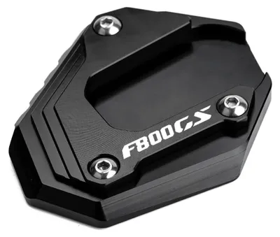 Produktbild von Verlängerungsplatte für Seitenständer von Motorrädern – Schwarz – Für F800GS Modelle von 2008-2018 und 2024-2025