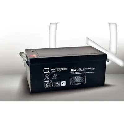 Immagine prodotto di Q-Batteries 12LC-260 12V 278Ah batteria al piombo acido di tipo AGM - Deep Cycle VRLA