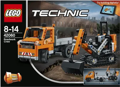 Obrázok produktu pre LEGO Technic Roadwork Crew, Stavebnica, 8 rok / roky, 365 kusov, 480 g