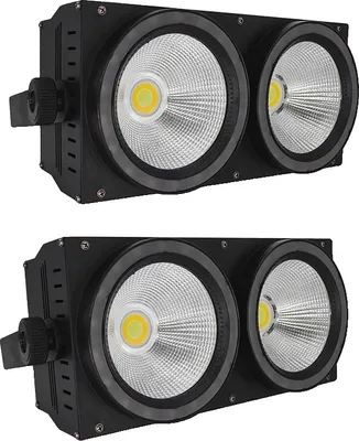 Produktbild von LED Bühnenbeleuchtungseffekt, 250W Leistung, DMX Steuerungsmöglichkeiten, 2STK, EU-Stecker