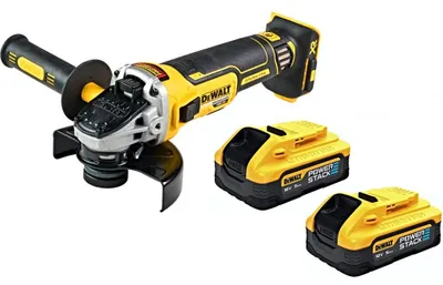 Immagine prodotto di Smerigliatrice angolare a batteria DEWALT + valigetta (2x5Ah PowerStack) DCG405H2T