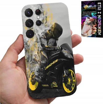 Image de Étui Pour Samsung Galaxy S24 Ultra - Moto Fan Plusieurs Motifs De Dos